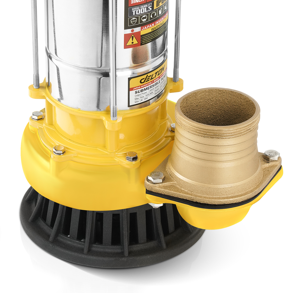 ปั๊มจุ่ม DELTON รุ่น DT-TURBO-660 ขนาด 3 นิ้ว 2.5HP 1,900W_4